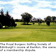 The Royal Burgess Golfing Society of Edinburgh