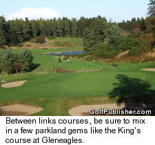 King's course at Gleneagles